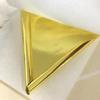 Aomily 9x9cm 100 Sheets Practical K Pure Shiny Gold Leaf for Gilding Funiture Lines Wall Crafts Handicrafts Gilding Decoration