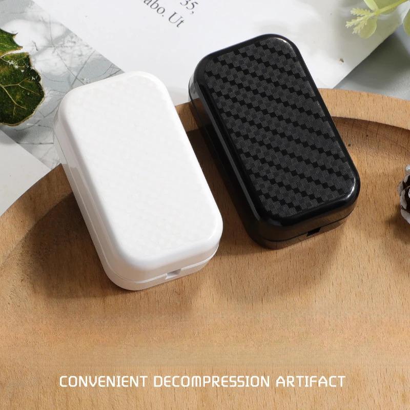 Magnetic Push Card Mechanical Slider Pushing Plate Coin EDC Stress Reducing Toys Relieve Stress Antistresse Fidget Adults