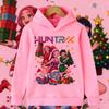 2025 New Kpop Devil Hunter Christmas Edition Children's Hoodie Manga Children's Sportswear Cute Tiger Printed Girl Children's Top