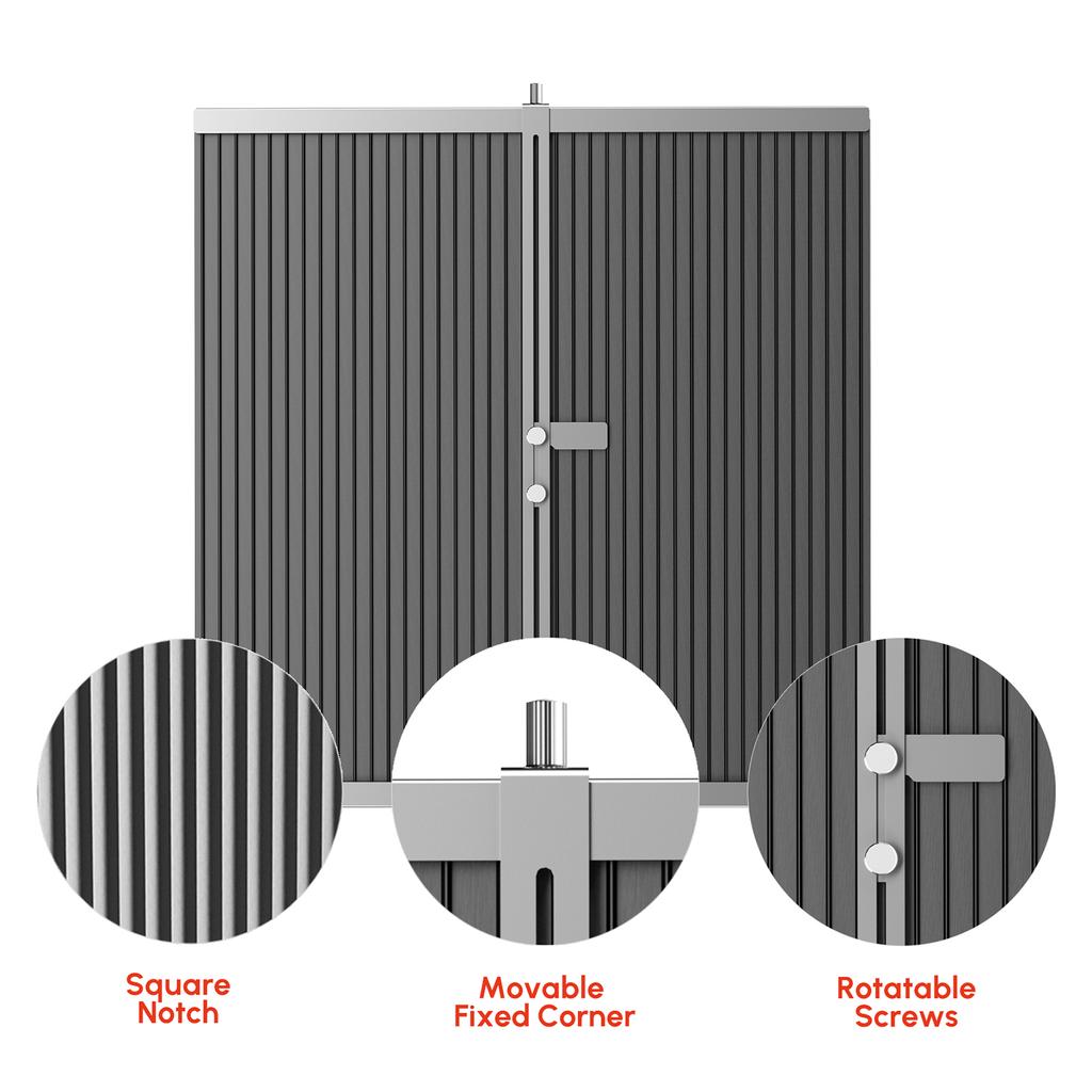 ORTUR Taşınabilir Lazer Kesim Alüminyum Çalışma Masası Tamamen metal Pano Platformu 448x400mm Hızlı Isı