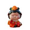 Art Craft Car Cute Doll Ornament Decorative Tang Dynasty Woman Figurine  Bookshelf
