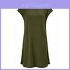 Summer Casual Dress With Ice Silk Fabric For Women And Relaxed Fit
