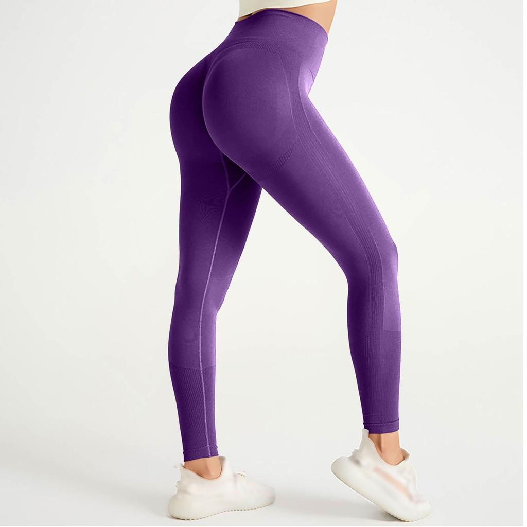 Women's Casual Seamless Hip Lifting Fitness Pants With Tight Fit And High Waist, Seach Hip Yoga Pants