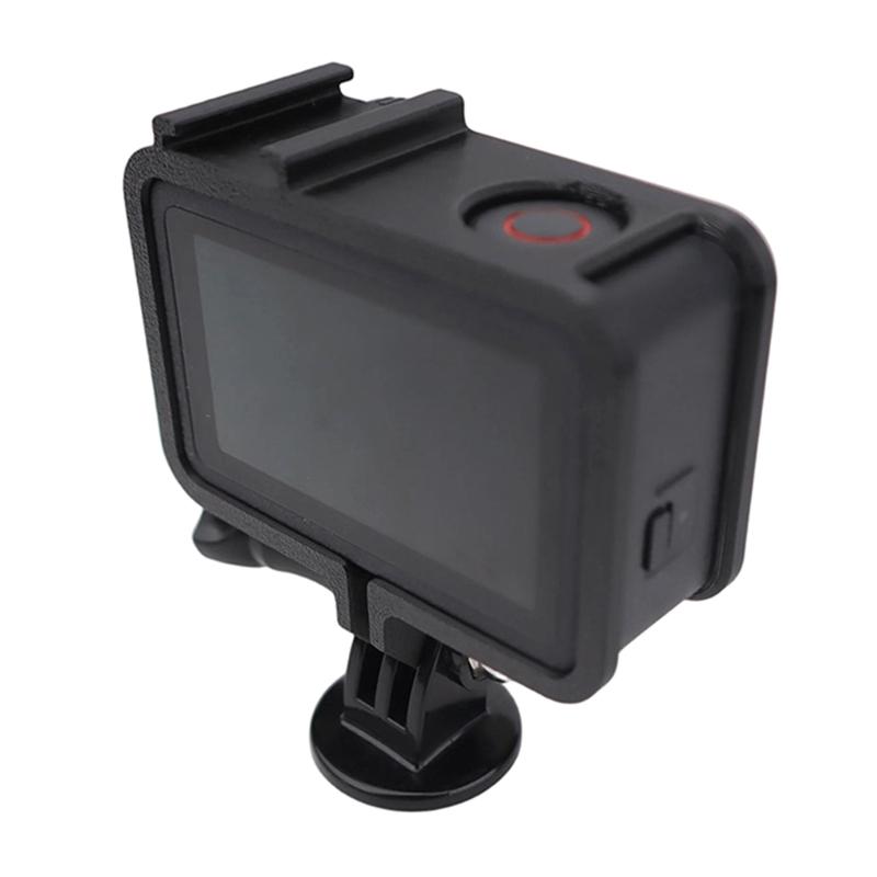 Protective Extension Frame for Action 6 Cameras with Cold Shoe Port and Accessory Compatibility Enhances Safety