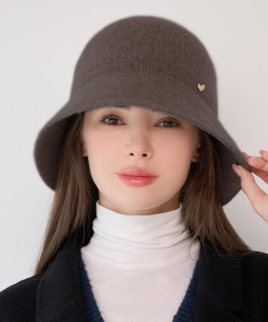 Koipeu Wool Bell Ribbon Hat Cf083Ht103