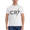 Cr7 Unisex Tshirtkorean Style Minimal Antipilling Tee
