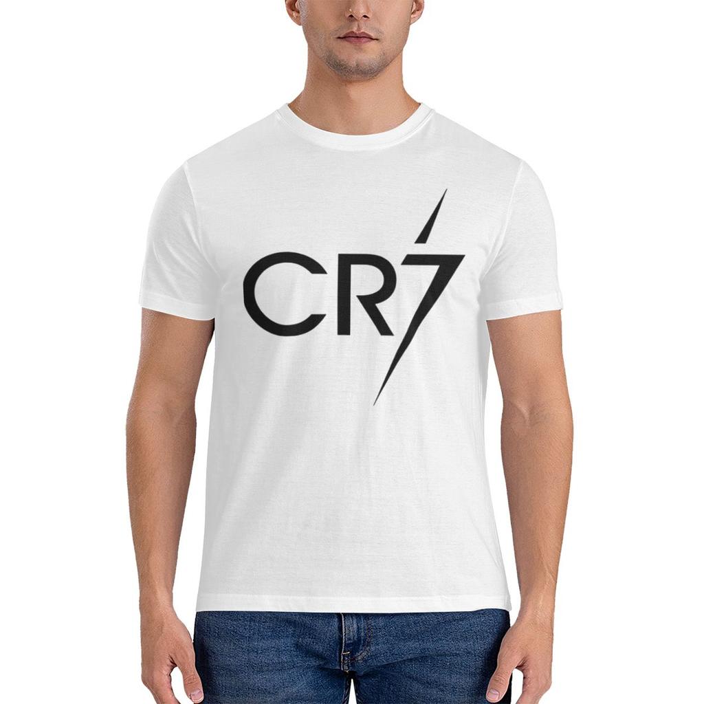 Cr7 Unisex Tshirtkorean Style Minimal Antipilling Tee