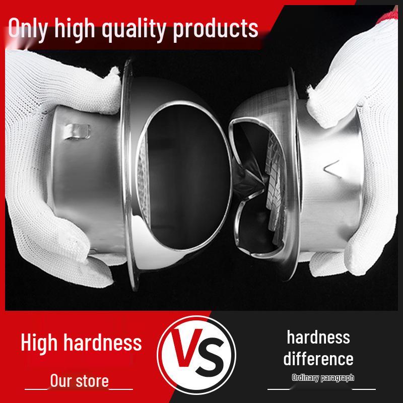 304 Stainless Steel Rainproof Vent Cap for Exterior Walls
