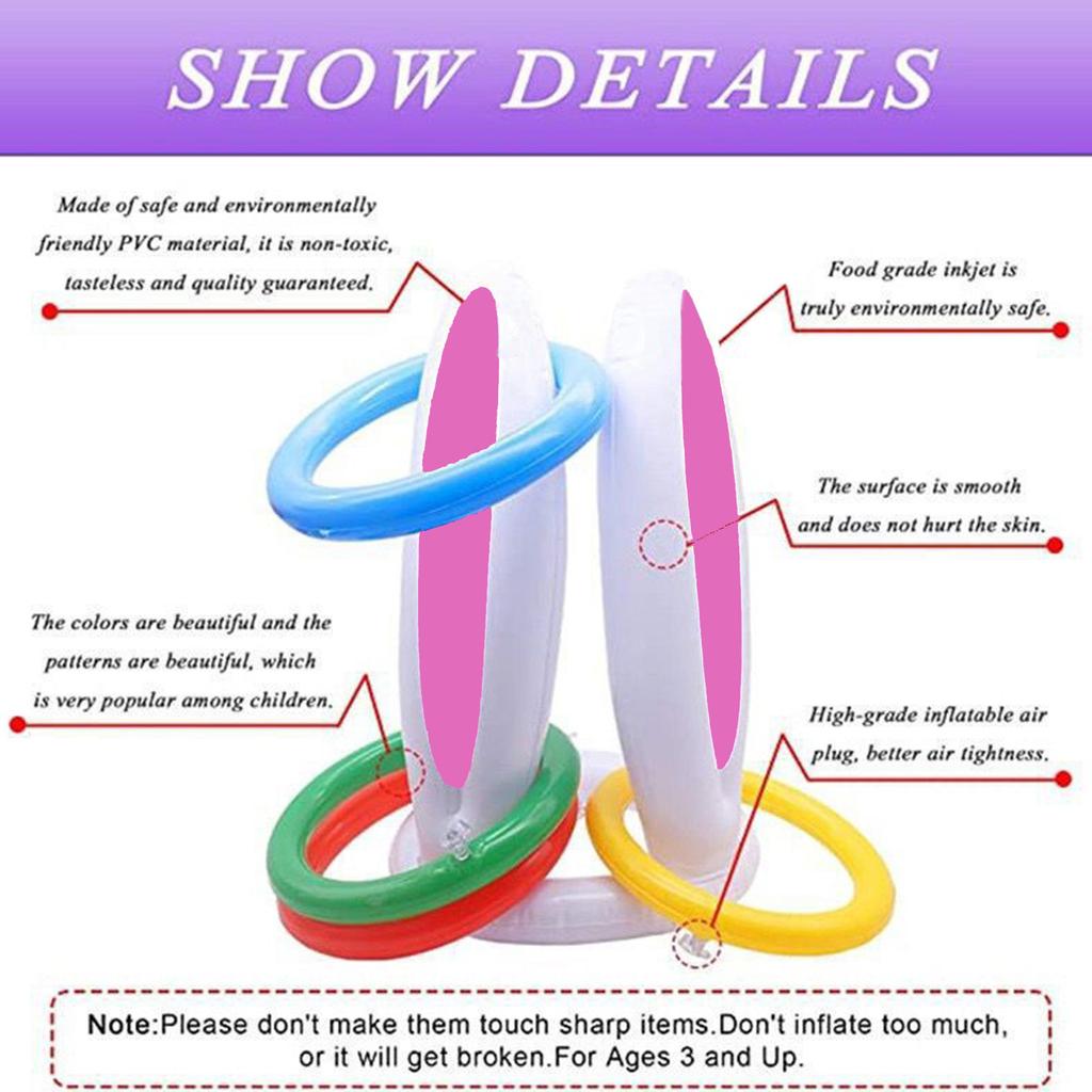 Inflatable  Ear Hat, Children's Game Toy Plastic