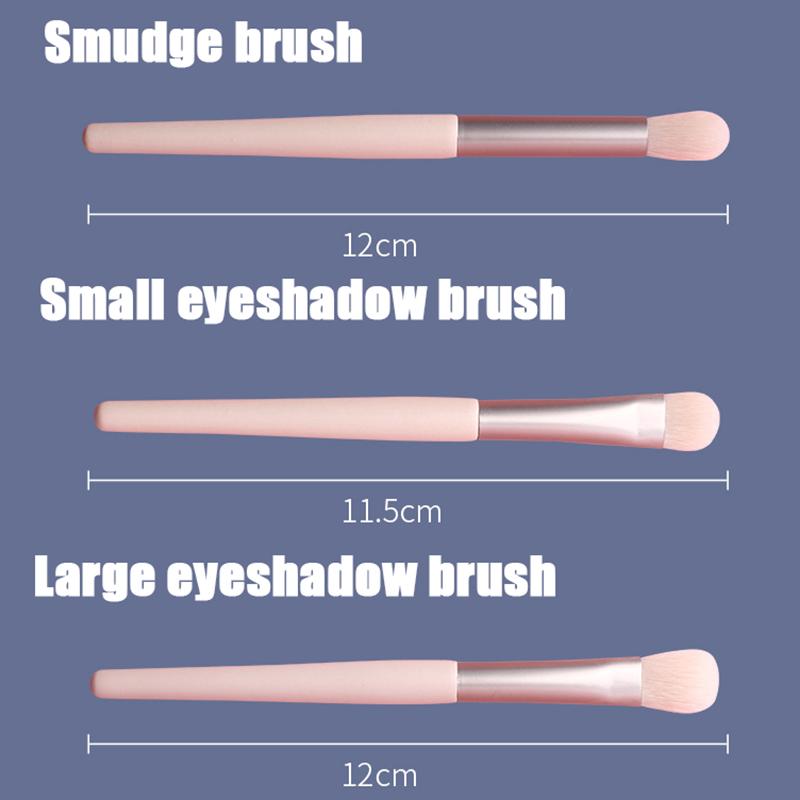 8 Makeup Brushes Eye Shadow Foundation Powder Eyelash Lip Concealer Blush Brush