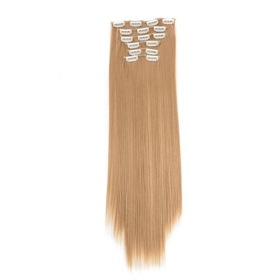 Pince à perruque, Texture douce, Simple à porter, Clips décoratifs en Fiber haute température, lisses pour femmes