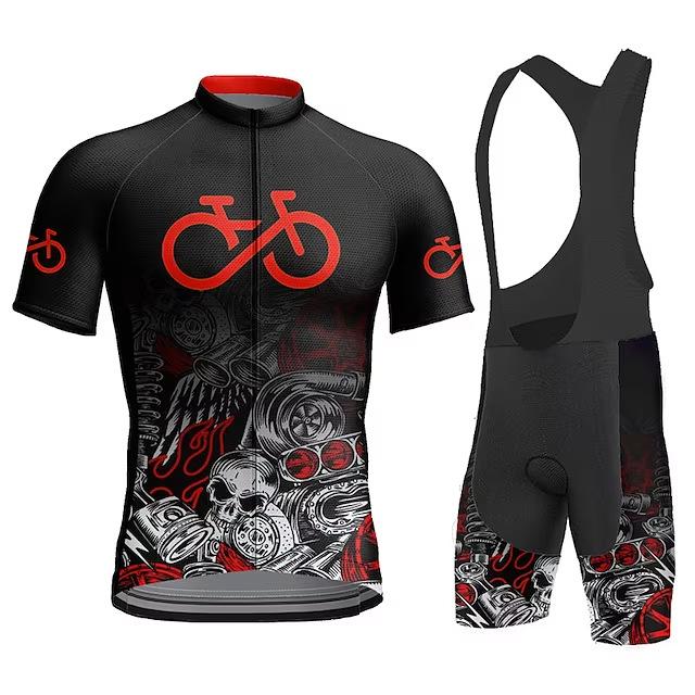 Men's and Women's Short-sleeved Cycling Suits, Road Bikes, Bicycles, Mountain Summer Quick-drying 2026 Summer Breathable Cycling Suits