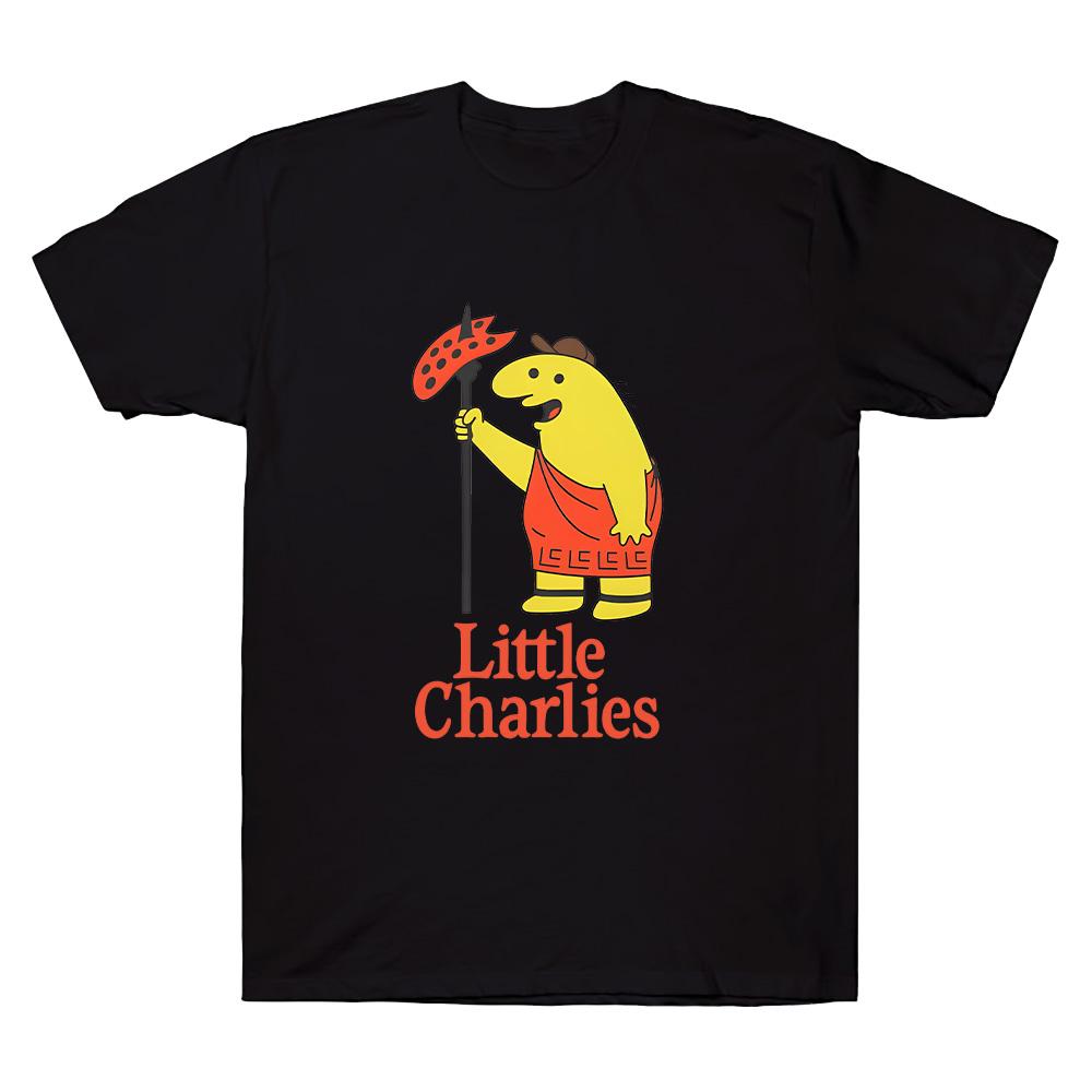

Charlies Funny Meme Tshirt Smiling Friend Merch Tshirt Womens Mens Cotton Clothes Casual Tshirt Cartoon Printed Top S