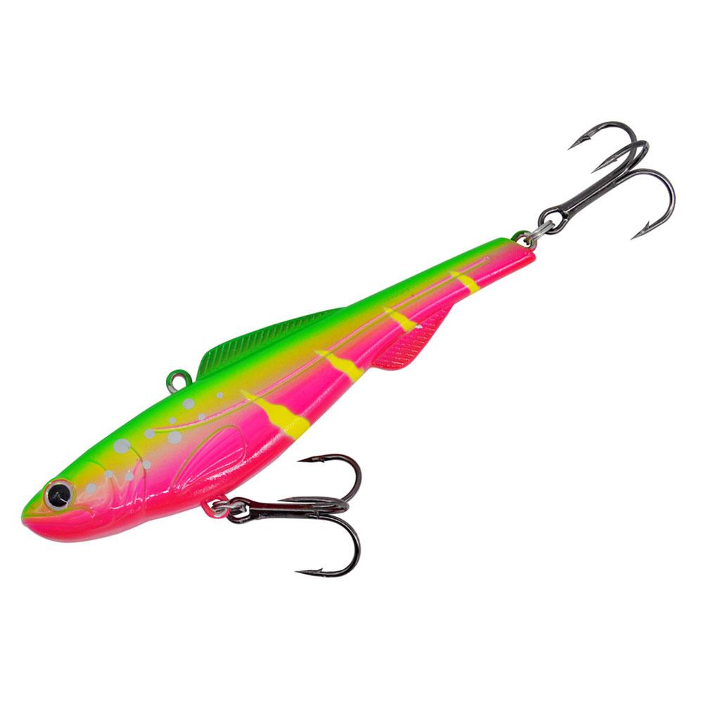 5pcs Fishing Lures 9cm/26g Artificial Bait with Treble Hooks VIB Hard Bait Fishing Bait for Bass Pike Perch