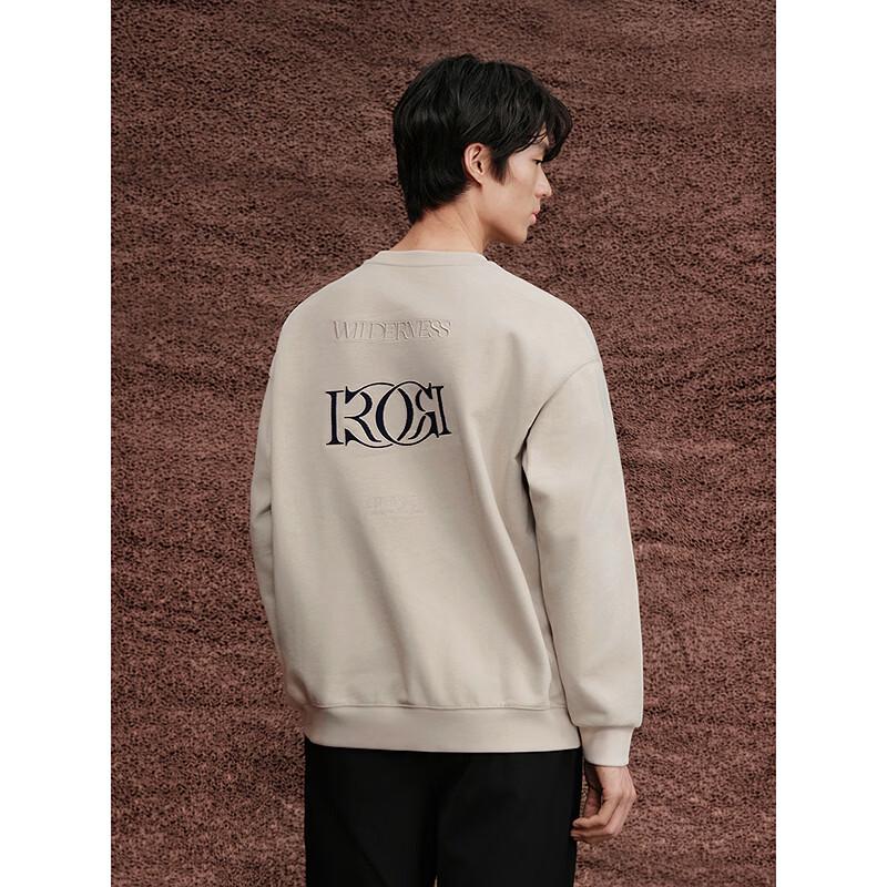 GXG Men's Back Print Crewneck Sweatshirt