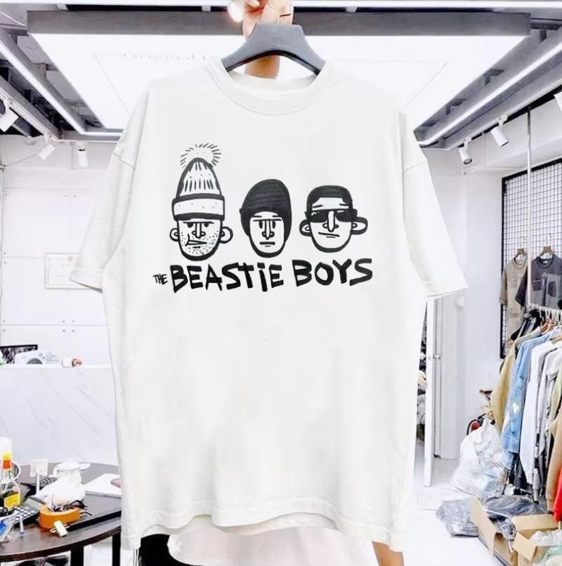 2026 The Beastie Boys Band Rare Design White T Shirt 90s Classic Tee New SpringSummer Arrivals Ins Y2k