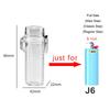 Ordinary lighter waterproof lighter box cigarette box lighter clip
