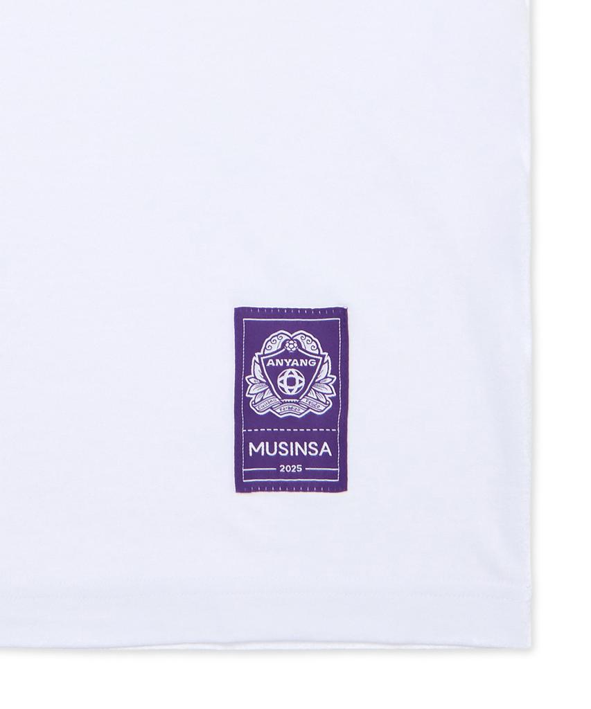 Fcanyang Musinsa X Fc Anyang 25 Short Sleeve T-Shirt White
