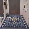 European Style Entrance Door Mat Bedroom Door Anti Slip and Absorbent Bathroom Floor Mat Bathroom Door Mat