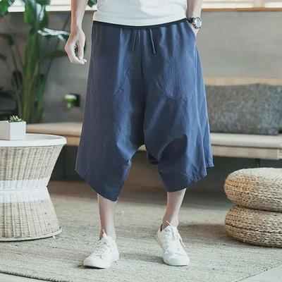 Pantaloncini da Spiaggia Estivi da Uomo a Gamba Larga con Stampa Elefanti - Taglia Grande, Vestibilità Larga