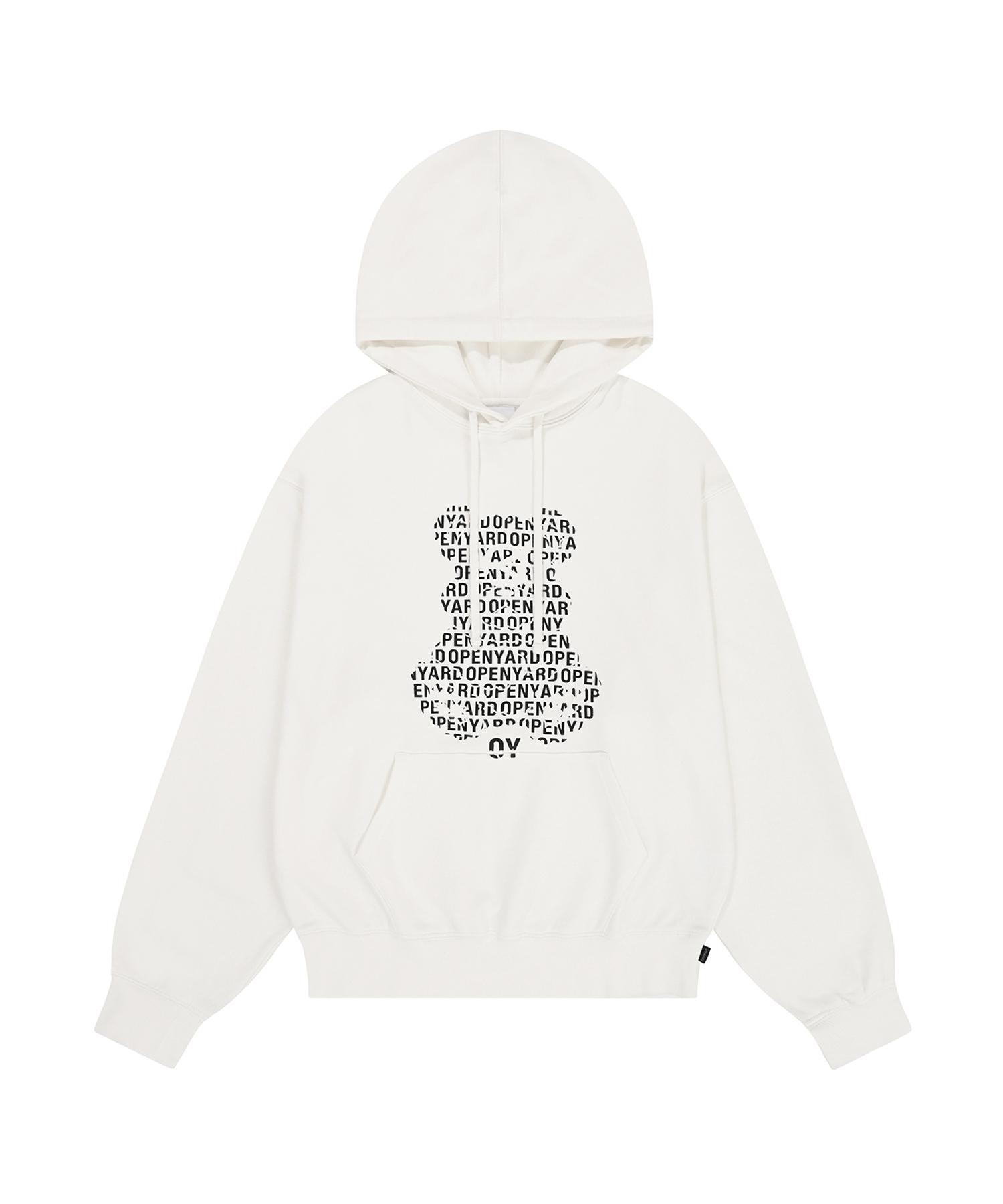 Oy Wordy Logo Odolly Hoodie - White 0