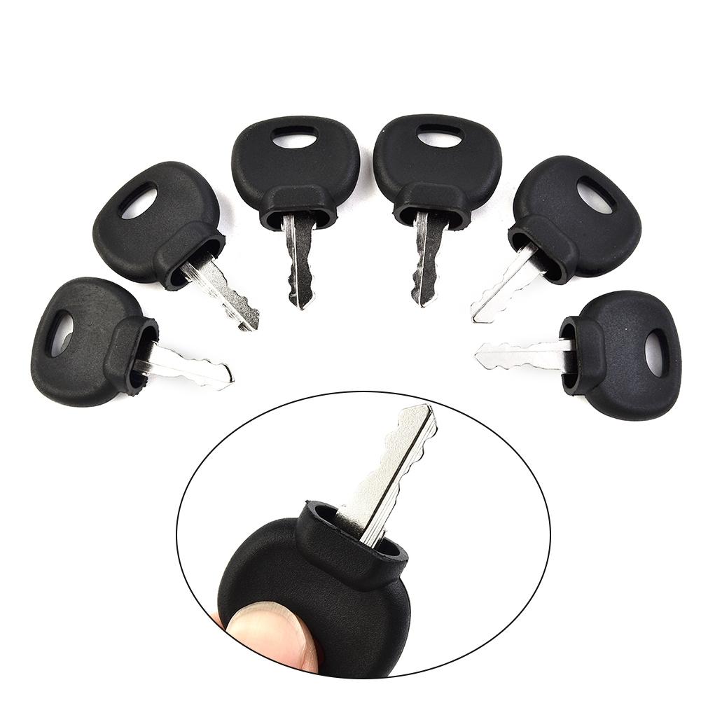 Black Ignition Key Replacement 14607 Ignition Key 6PCS