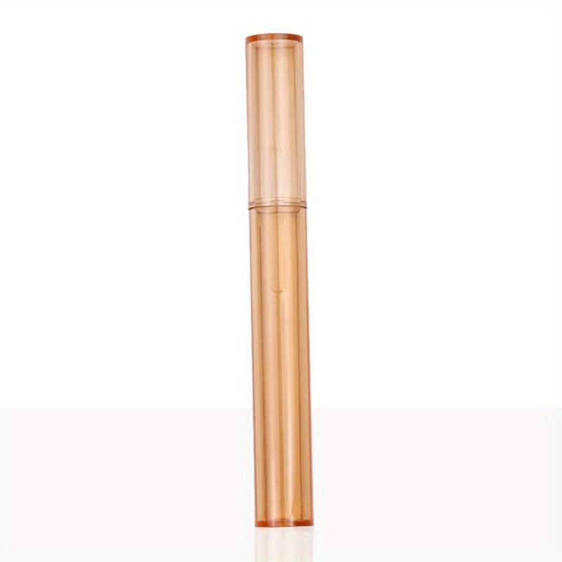 

1PC Portable Makeup Brush Holder for Multi-Size Brushes, Travel Essentials and Makeup Kit Organization жёлтый