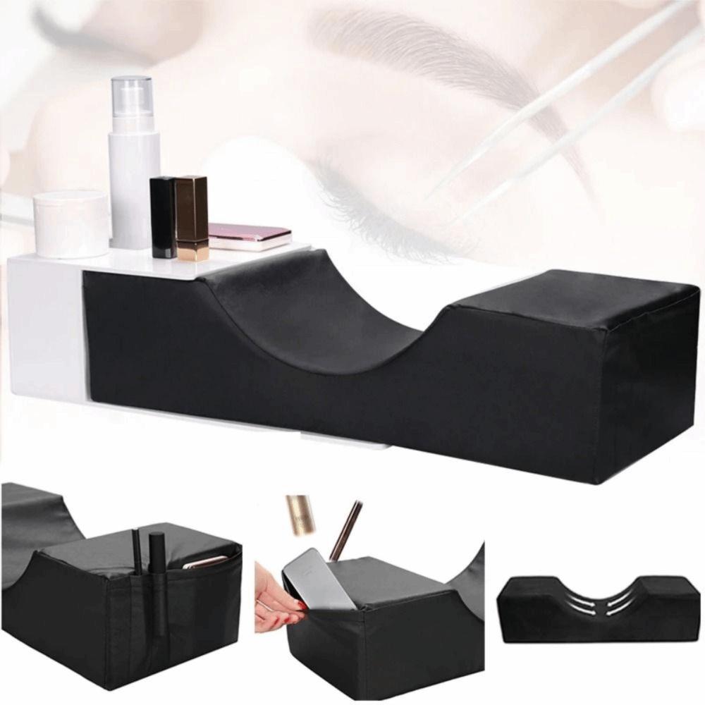 U Shape Design Grafting Lash Head Cushion with Pocket Lash Pillow Neck Support  Makeup Salon