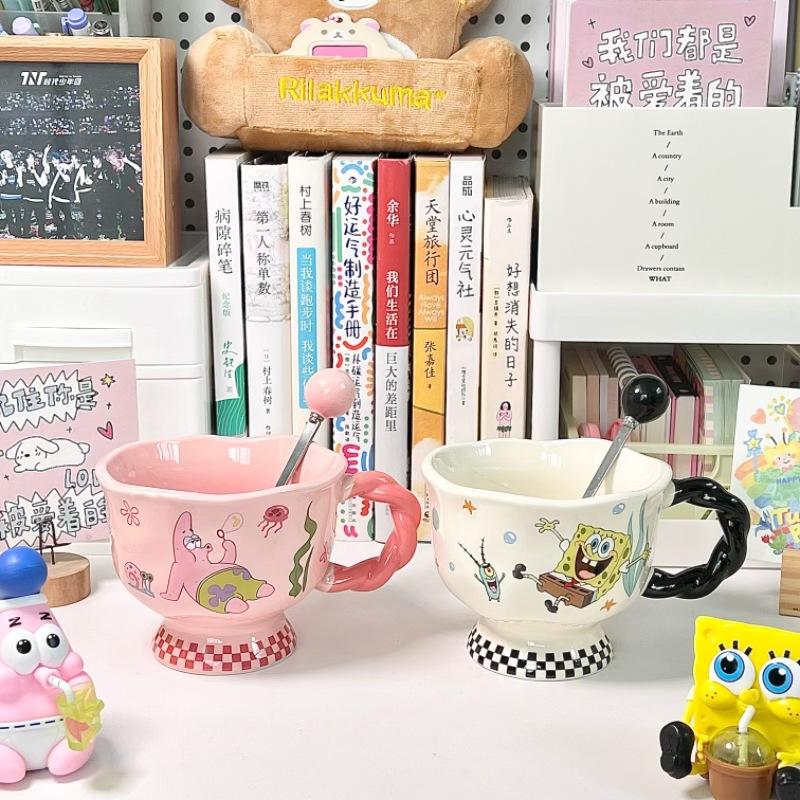 Søt Svampebob Firkant Patrick Stjerne beger keramisk krus av høy verdi for jenters bursdagsgave