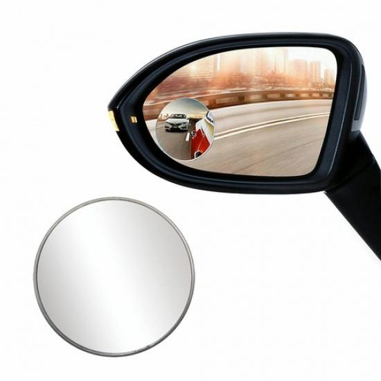 75mm Car Convex Blind Spot Mirror Round Wide Angle Rear View Mirrors Accessories