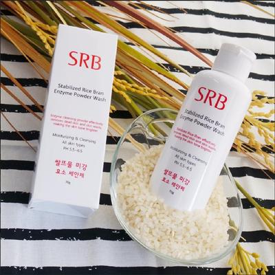Polvere detergente enzimatica di crusca di estratto di riso stabilizzato, Kbeauty, cosmetici coreani, campione