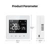 Tuya Smart Thermostat Battery Powered Zigbee Thermostat APP Remote Control Work with Alexa Google Home Yandex