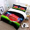 Ensemble de literie logo Arsenal Ensemble de literie Housse de couette Housse de couette Taies d'oreiller Décoration de la maison (1 * Housse de couette 2 * Taies d'oreiller, sans couette)