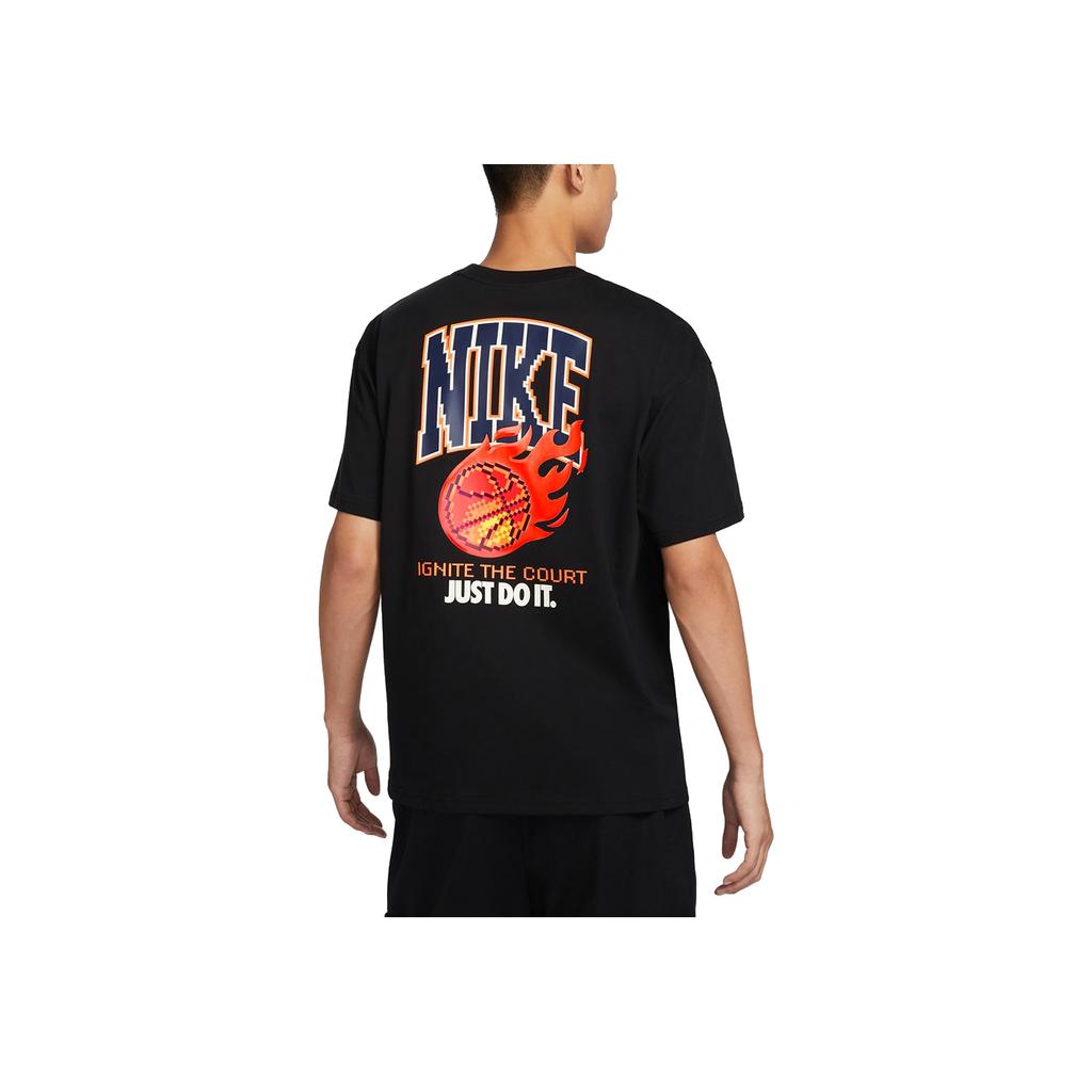 Nike Tee M90 Oc Photo Round Neck Printed Short Sleeve T-Shirt Men Tops Black FZ8082010