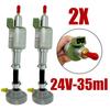 2X 12V/24V Car Air Diesel Parking Heater Truck Oil Fuel Pump Pulse Meter Pump For Webasto Eberspacher 2KW 5KW 8KW W/ Damper