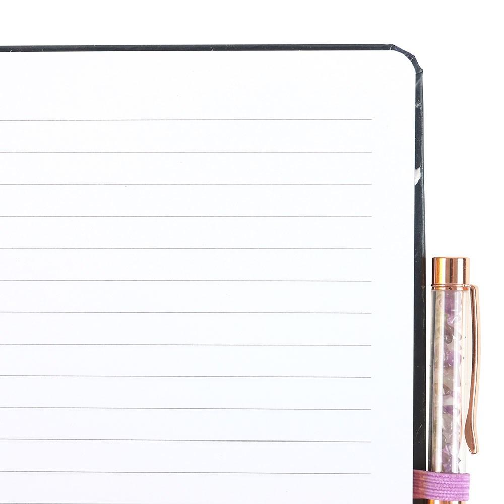 Something Different Midnight Moth Amethyst Diary And Pen