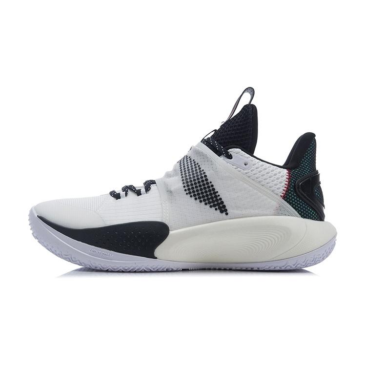(GS) Li-Ning Sonic 9 White Black Kids ABPR031-1 EU 36