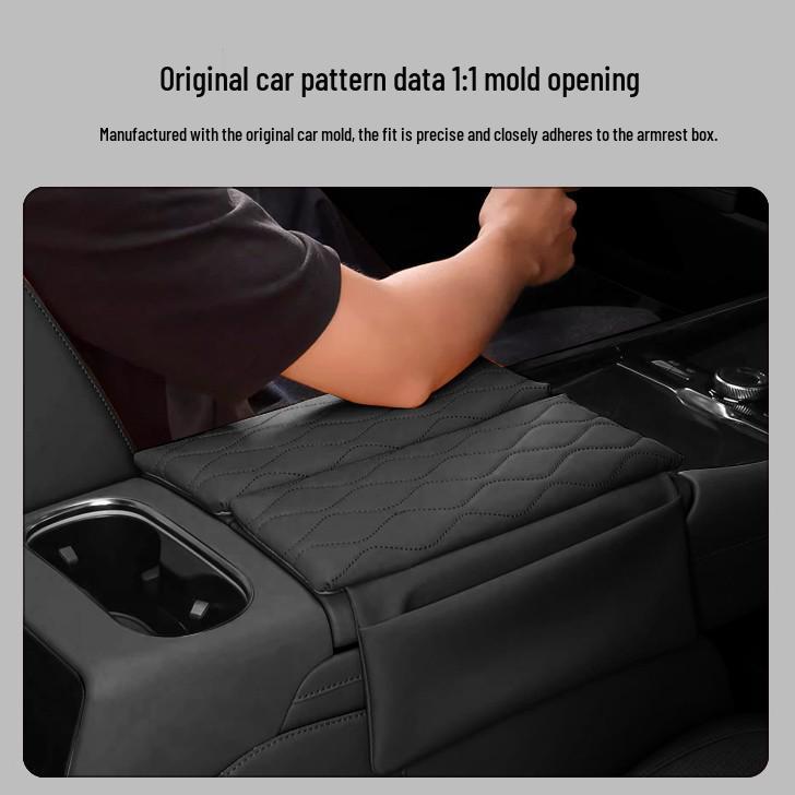 Chery Tiggo 9 Armlehnenbox Schutzabdeckung - Leder Erhöhungspolster für Modell 2026