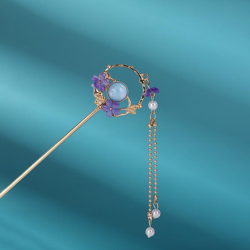 Metall-Quasten-Haarnadel im antiken Stil - Modernes Hanfu-Kopfschmuck für Frauen