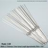 ZISIZ Stainless Steel BBQ Skewers