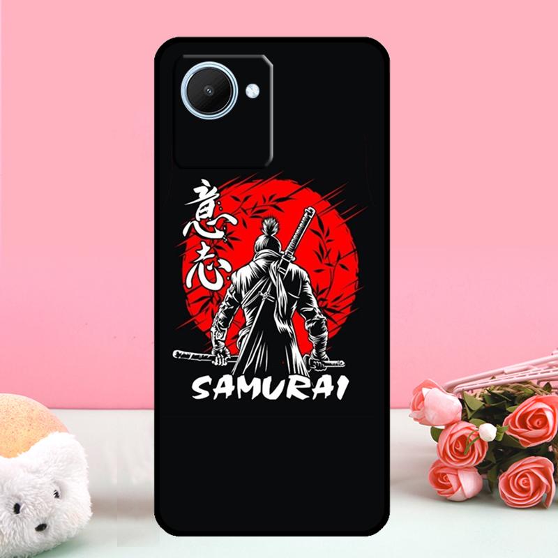 Samurai Japan Art For Realme C55 C71 C53 C67 C75 C61 C33 C63 C51 C65 10 11 12 13 14 15 Pro Plus GT7 Pro Case