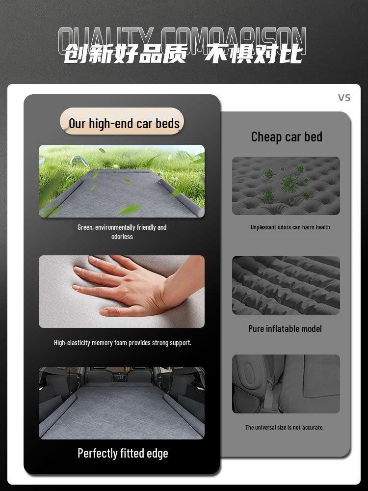 Tank 300 Car Air Mattress: Rear Seat Folding Sleeping Pad for Trunk