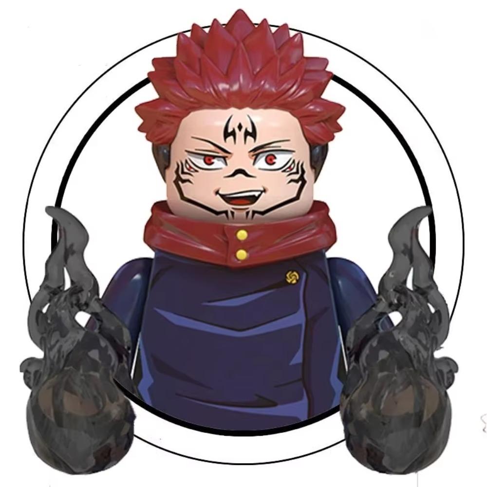 WM6200 WM6201 WM6202 WM6140 WM6139 Jujutsu Kaisen Building Blocks Mini Action Figure Itadori Yuji Gojo Satoru Ryomen Gifts Toys