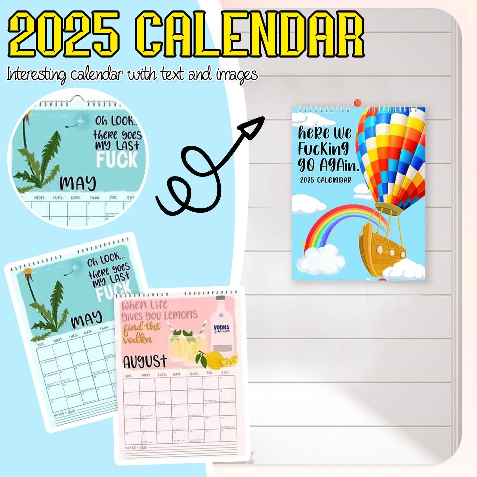 

Идеи настенного календаря 2025 года Радужный календарь Украшения для дома Подвески