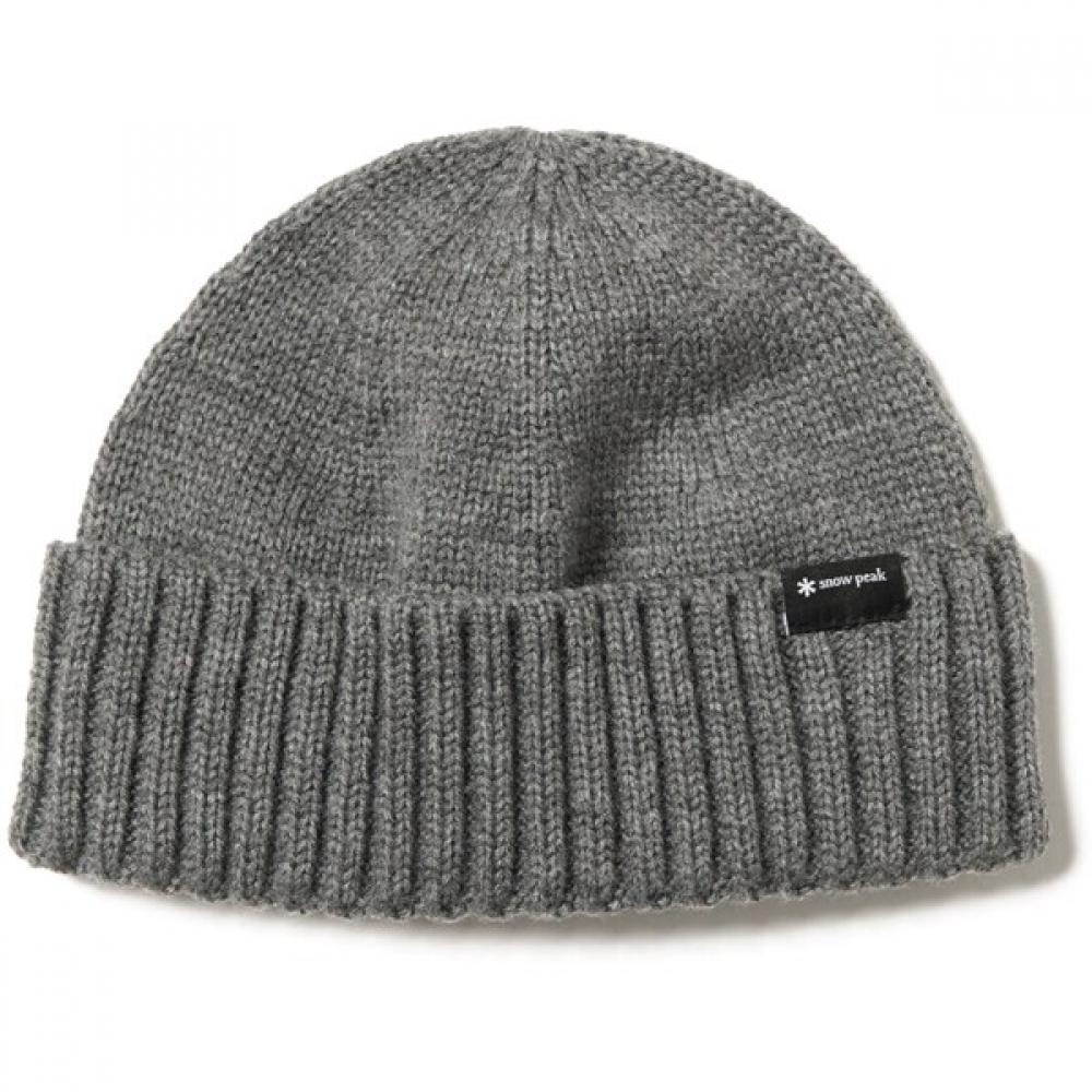 Snow Peak New Standard Knit Cap Charcoal Nsd Ac 25au00300013
