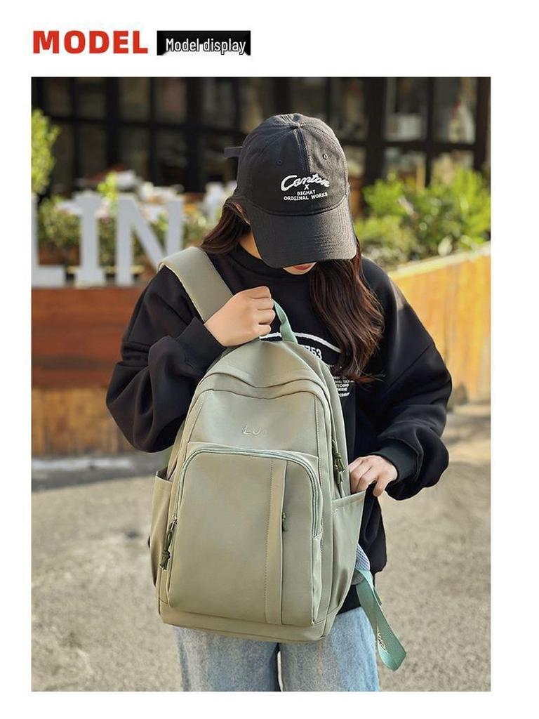 16-Inch Japanese Style Trendy Large Capacity Backpack for College Women
