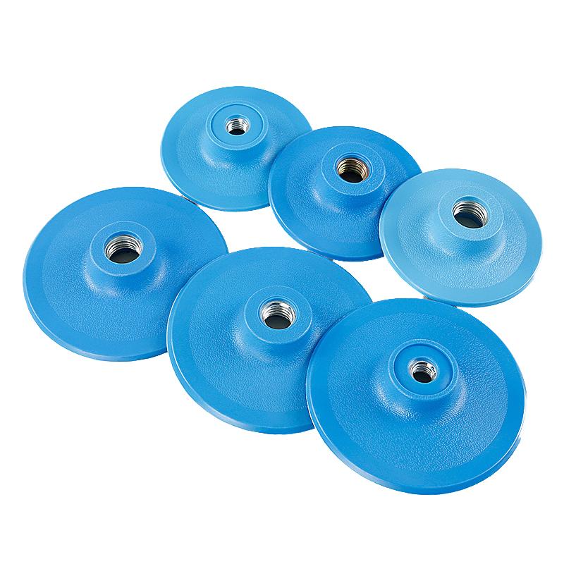 Angle Grinder Selfadhesive Sanding Disc Backing Pad Kit Polishing Tray Set for Auto Body and Woodworking Projects