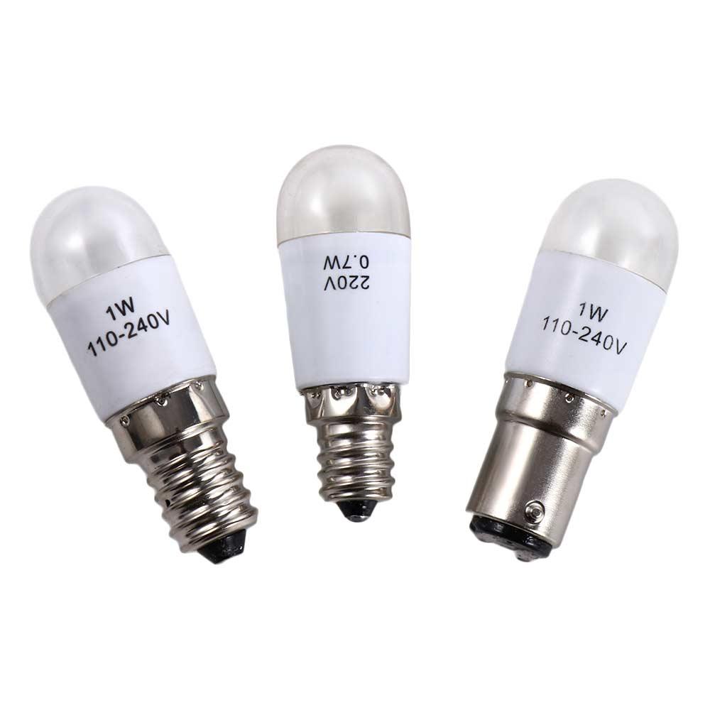 0.7W 220V E12 E14 BA15D Universal Screw-In Led For Sewing Machine Sewing Supplies Sewing Lighting LED Light Light Bulb