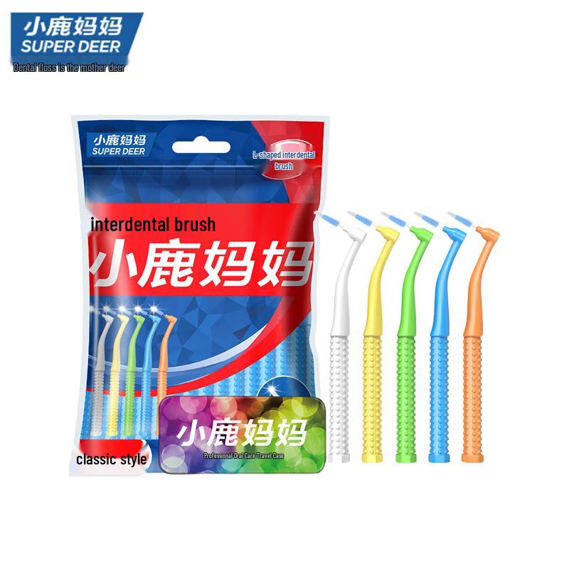 Little Deer Mom L-Shaped Ultra-Fine Interdental Brush