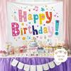 Happy Birthday Party Decoration Background Cloth